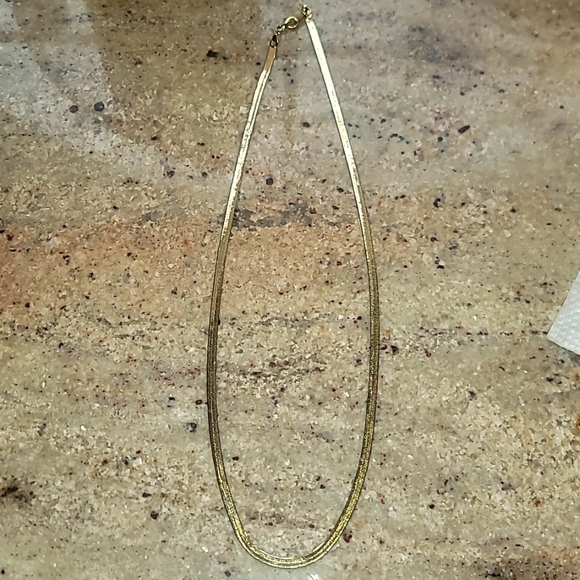 Vintage JCPenny herringbone style necklace - Picture 4 of 11